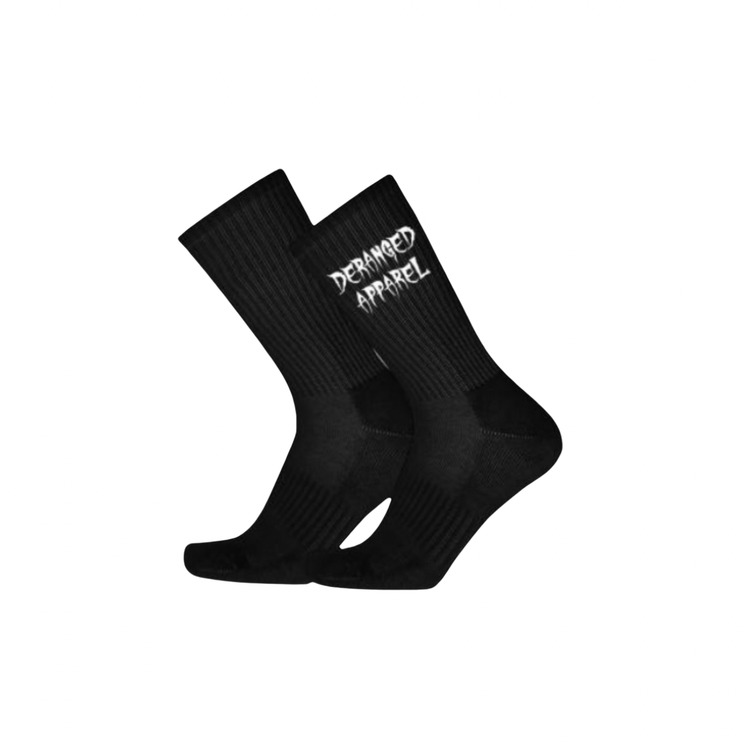 Mid Calf Socks - Black