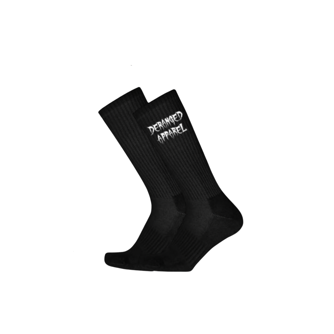 DERANGED DEADLIFTING SOCKS  - Black